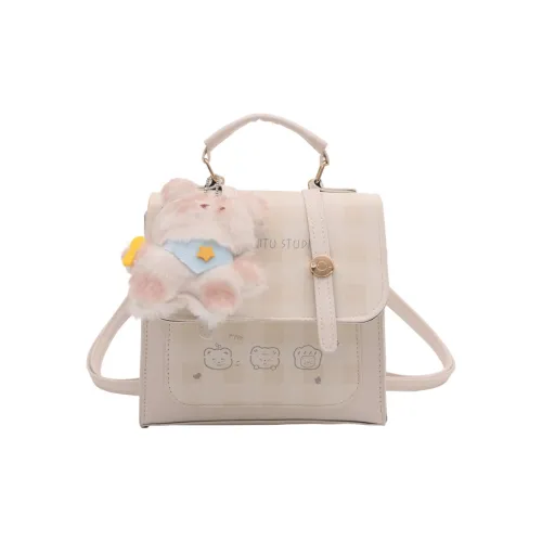 ResNonverba ПУ (полиуретан) Рюкзак Стандартный Женский Розовый Белый