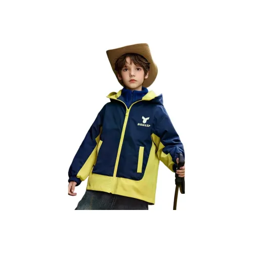 BIG WASP Темно-синие детские куртки