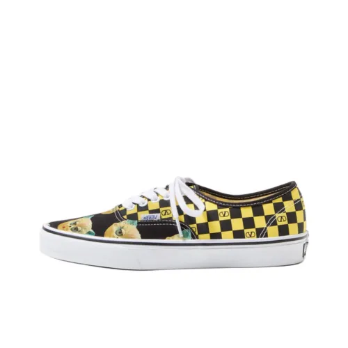 Valentino Vans Collaboration GARAVANI Низкие Кеды Мужские Желтые