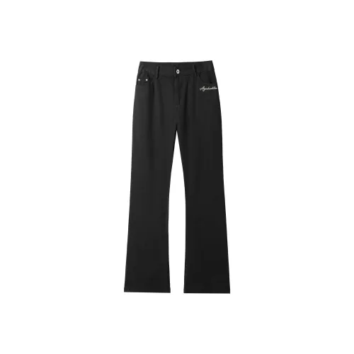 GAVK Черные Унисекс Джинсы