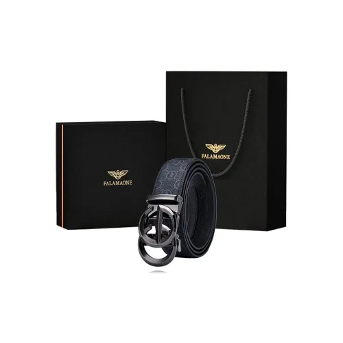 FALAMAONE ПВХ Кожаные ремни Мужской Ширина 3,5CM