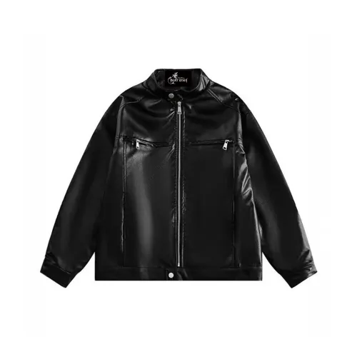 PAINT STAIN Кожа Куртка Унисекс