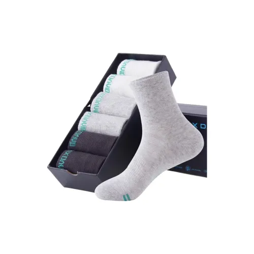 MAXDAVID BZ99187 Смешанный цвет 6 пар Мужские носки MID до икры