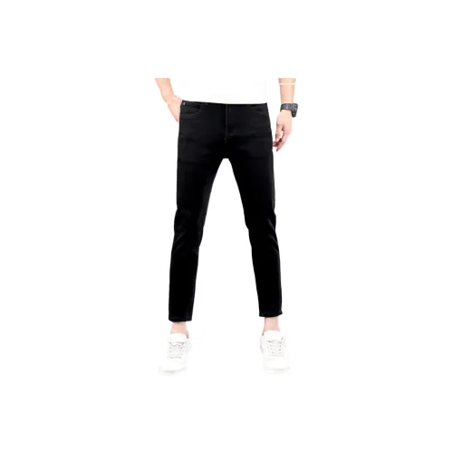 CAT'S PAW Черный Унисекс Джинсы