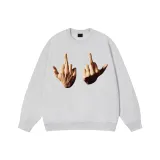 Бело-серый вереск (флисовая подкладка)