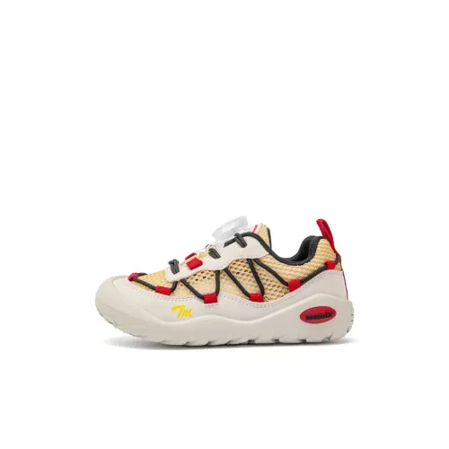 teenmix Slip-resistant и дышащие низкие кеды для детей Lifestyle Shoes цвет охровый желтый