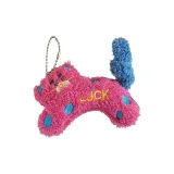 Розовый Красный Гороховый узор Маленький Леопард