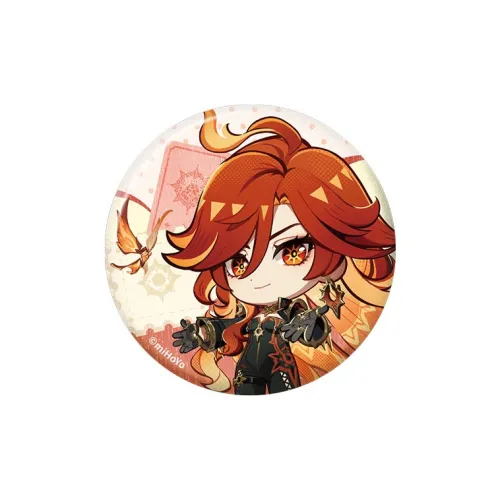 Оригинальная коллекция Exhibition Theme от God Tiwatt с значками Тиби