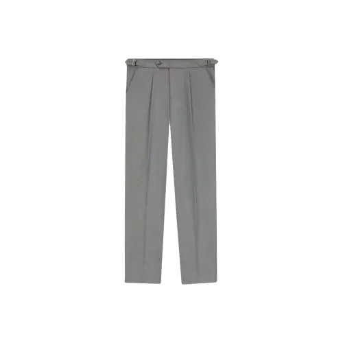 Hugo Boss Silver Men's Casual Pants Hugo Boss Серебряный Мужской Повседневный Брюки