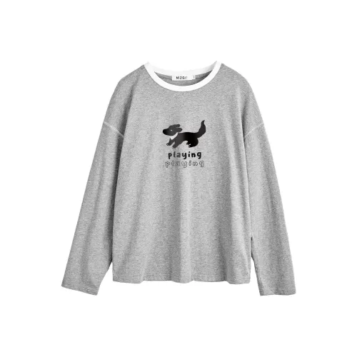 MIZIQI Стандартная Длинная Рукавная Рубашка Женская