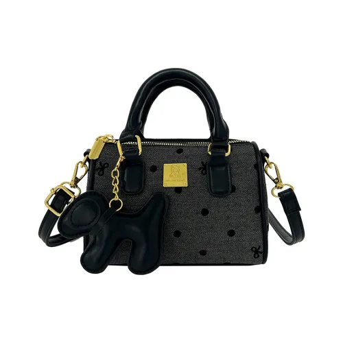 Chinllo ПУ (полиуретан) Сумка через плечо Стандартная Черная Розовая