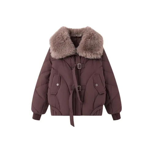 Si Bei'er Хлопковый пуховик женский