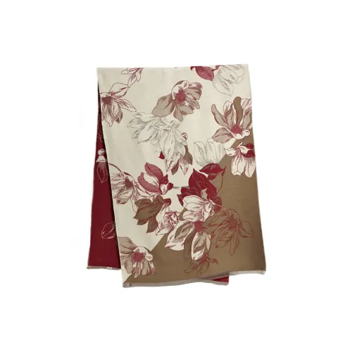 NOMK Полиэстер Палантины Женские Коричневый Фиолетовый Желтый Синий Коричневый Зеленый