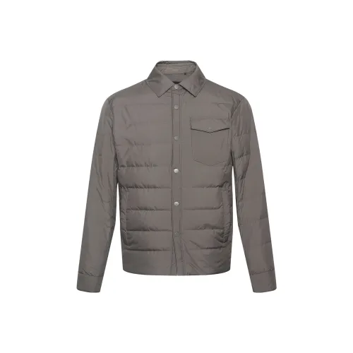 LESS IS MORE Красно-коричневый G5DBR8071Y Мужской Пуховик