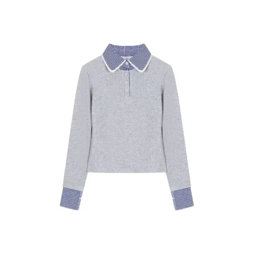 FTTHR Светло-серые женские T-рубашки