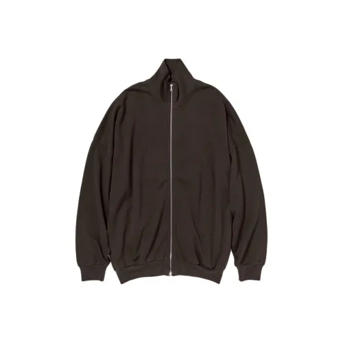 Auralee FW25 Супер HIGH GAUGE Sweat ZIP BLOUSON Куртки и Пальто Мужской