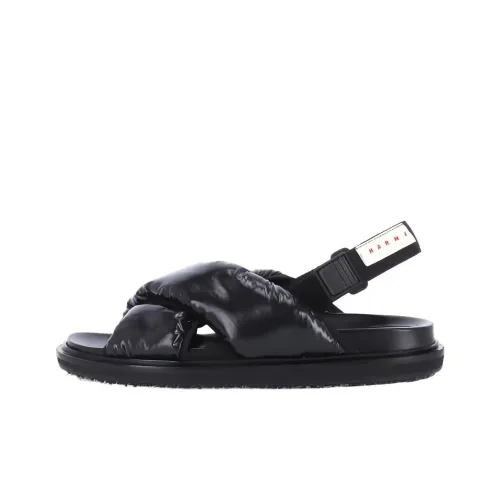 MARNI Пляжные сандалии Женские Черный
