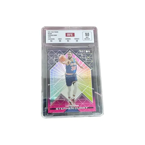 PANINI 2021 22 Recon Rare Рефракция Команда Карта Golden State Warriors Stephen Curry RFE9,0 Сертифицированные Карты 1 Упаковка