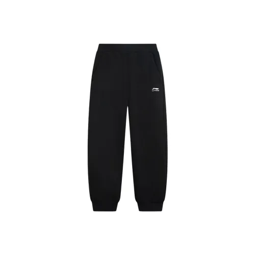 LINING YOUNG Черные Kids Тренировочные Брюки
