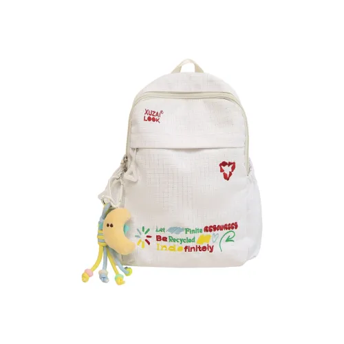 Chinllo Oxford Backpack Standard White Black Yellow Чинлло Оксфорд Рюкзак Стандартный Белый Черный Желтый