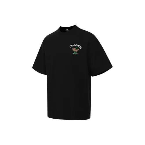 Конверс Черные Мужские T-рубашки