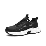 Черный Белый Без подкладки Обувь