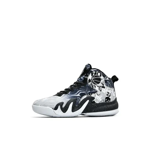 MUSHILANDI Амортизация устойчивость к истиранию дышащие противоскользящие высокие топы баскетбольные кроссовки