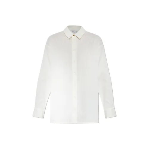 Maison Kitsune Крем Женские Рубашки