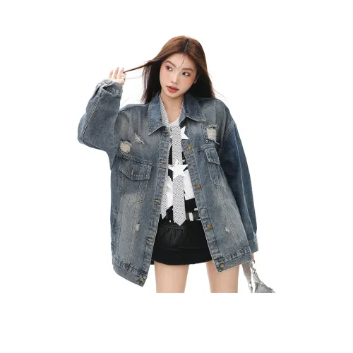 Shuhao Bai Denim Jacket Women's