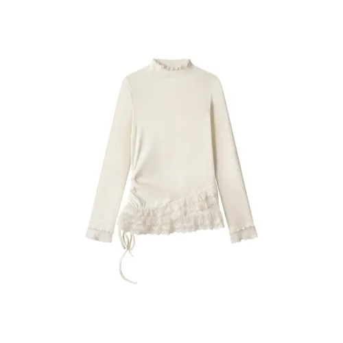 Nathania Белый Женские T-рубашки