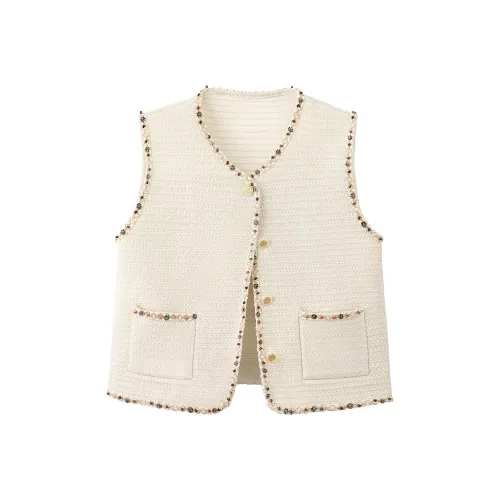 Cypress House Абрикос Женские Жилеты