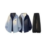 Дальний Небесный Лазурь + Черный [Двусторонний Комплект Одежды]