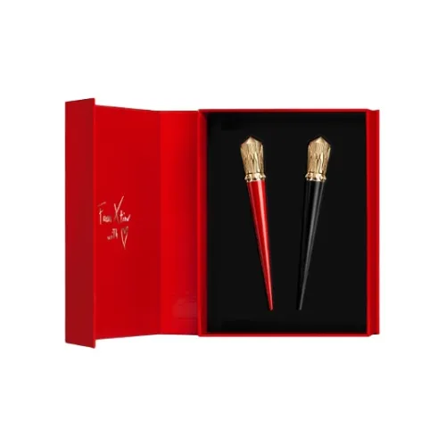 CL Королева Scepter Высокие каблуки Пара Помада Подарочная коробка Питательная Natural Clear 2г+2г