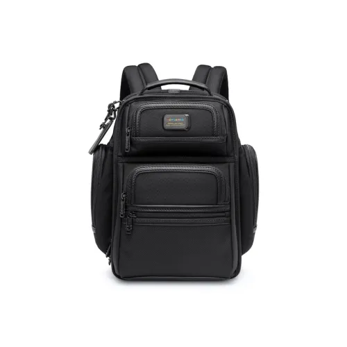 HORSEMEN Nylon Backpack Medium Unisex Black HORSEMEN Нейлон Рюкзак Средний Унисекс Черный