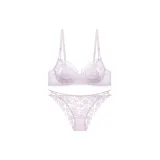 Лаванда Одежда Комплекты (Бюстгальтер + Трусы) (Минимизация бюста, Увеличение верхней груди)
