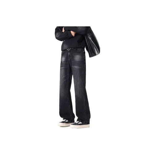 CHUAN QI BAO LUO Унисекс Джинсы