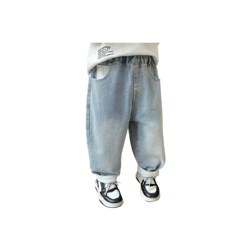 ZHIO Джинсы Осенние Детские Возраст 3-7 Лет