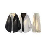 Чёрный + Абрикос [Двусторонние Комплекты Одежды]