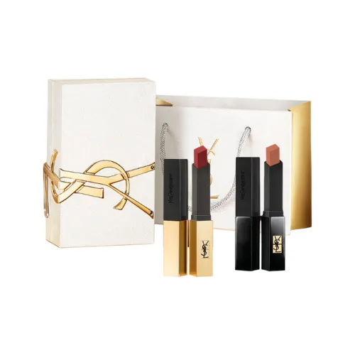 SAINT LAURENT Золотой Серебряный Ограниченный Золотой Туб Серебряный Туб Макияж Наборы Легко Смешиваемый Тон Кожи 2,2г+2г