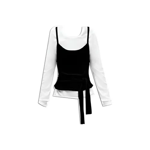 QYPRF Черный Женский Трикотаж