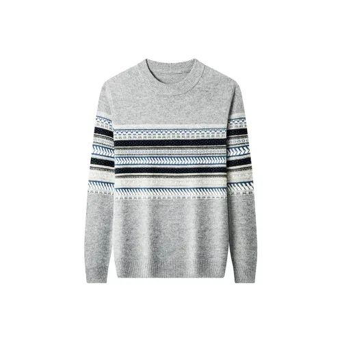 SENJIALUO Кашемировый свитер мужской