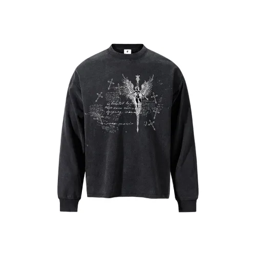 FOR FEAR THAT Промытый черный Унисекс T-рубашки