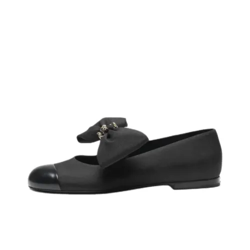 CHANEL 25K Планшет Mary Jane Туфли Женские Черные