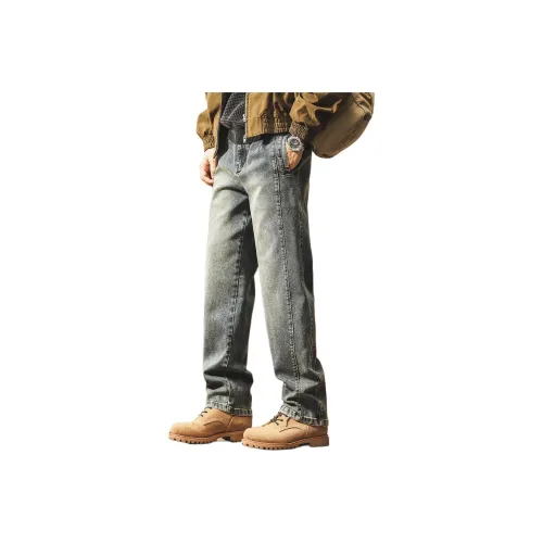 JIELEINUO Мужские Джинсы