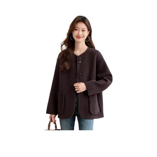 YPUT Женские Короткие Пальто