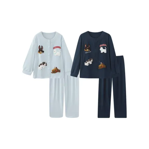 QIAOYUN Унисекс Пижамные комплекты