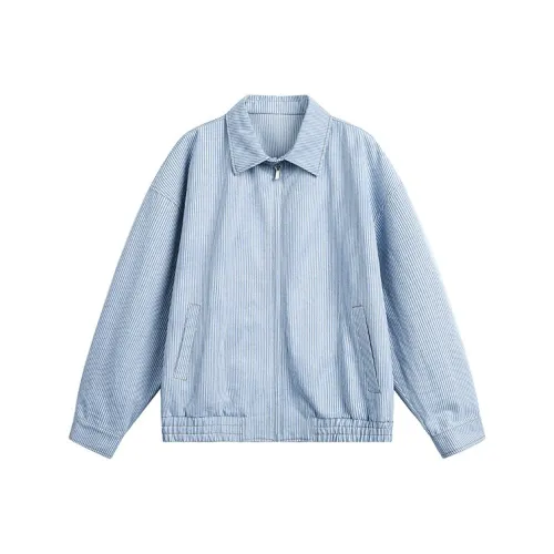 MAYUANWAI Джинсовый синий Мужская рубашка