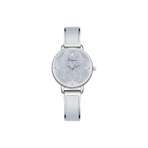 Kimio Кварцевый механизм сплав ремешок женские часы серый циферблат