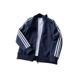 Темно-синий с белыми полосами