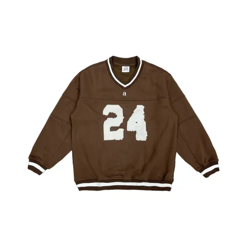 PGKZ Кофейный Унисекс Свитшоты